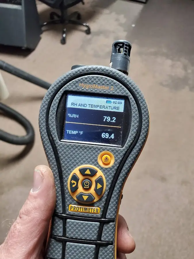 Moisture meter humidity assessment for Fire & Smoke Damage Restoration in Standish